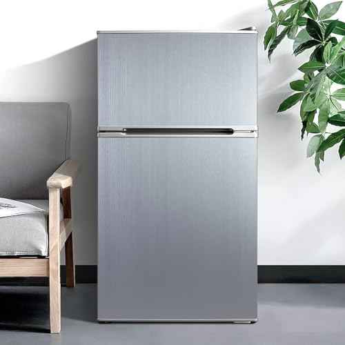wishFIRE Silver Peel and Stick Wallpaper 15.7"¡¿118" Metallic Textured Contact Paper Modern Waterproof Wall Paper Removable Self Adhesive Vinyl DIY Decor Wallpaper for Bedroom Kitchen Cabinets Fridge
