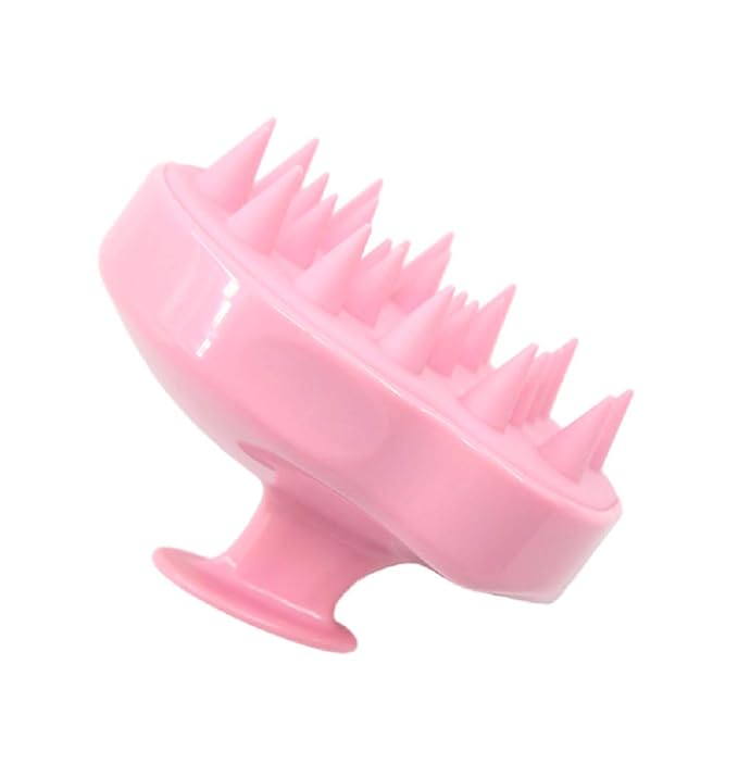 Maxsoft Hair Scalp Massager Shampoo Brush, Scalp Care Brush (Pink)