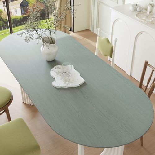 CRE8TIVE Seafoam Pale Green Wood Wallpaper Peel and Stick Textured Wood Contact Paper for Countertops Waterproof 12"x80" Self Adhesive Wood Look Vinyl Wrap for Bedroom Bathroom Cabinets Desks Tables