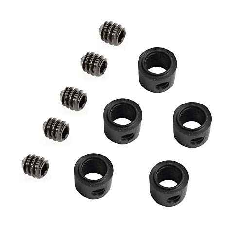 5pc 1/4 inch The Shank with Bearings Accessory Kit Ball Bearing for Router Bit -Interior:6.35MM Outer:12.7MM