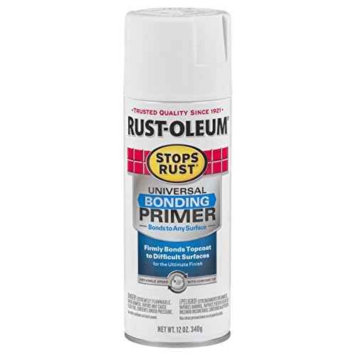Rust-Oleum 285011 Stops Rust Universal Watercolor Bonding Primer, 12 oz, White
