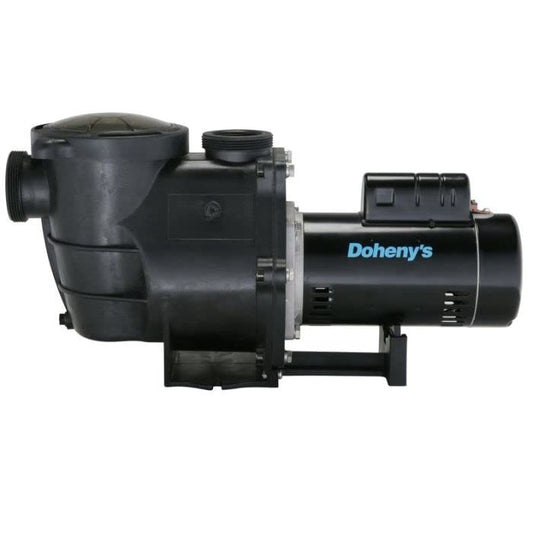 Doheny's Inground Swimming Pool Pro Pump | 1.5 HP, 115V/230V, 97 GPM | Self-Priming, Heavy-Duty, Low-Noise, High-Efficiency | Stainless Steel Shaft, Reinforced Thermoplastic, CSA & ETL Certified