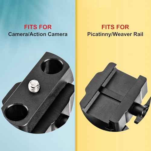 Zeadio Bipod for Picatinny Weaver Rail, 7 to 10 Inches