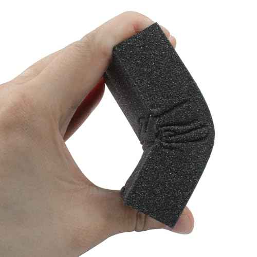 Hitefu 12 Packs Sanding Block, 220 Grit Sanding Sponge, Reusable Sandpaper Block for Wood, Glasses, Metal, Drywall