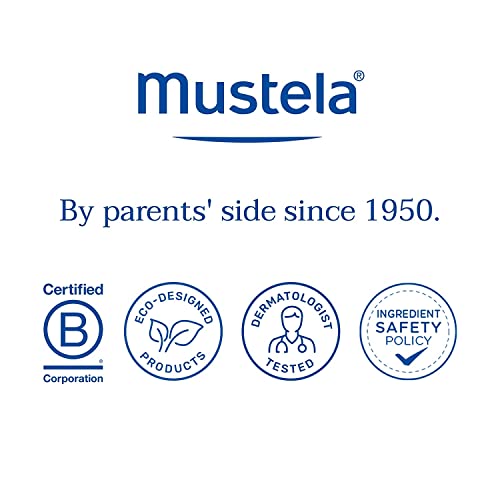 Mustela Baby Mineral Sunscreen Lotion SPF 50 Broad Spectrum - Face & Body Sun Lotion for Sensitive Skin - Water Resistant & Fragrance Free - Regular & Family Size