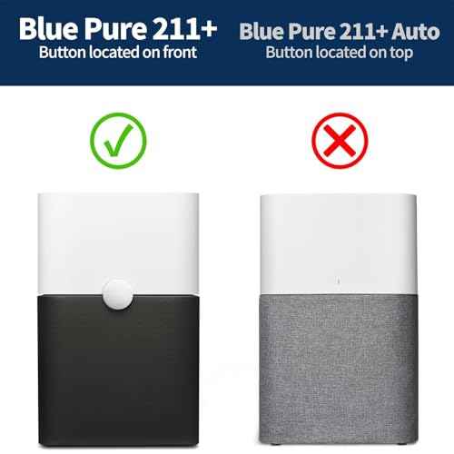 211+ Replacement Filter Compatible with Blue Pure 211+ Air Purifier,H13 True Filter and Activated Carbon Filter,2 Pack