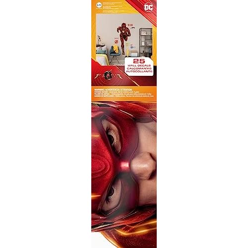 RoomMates RMK5406GM The Flash Peel and Stick Wall Decals