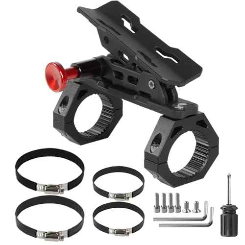 UTV Fire Extinguisher with Mount Kit- Quick Release Roll Bar Fire Extinguisher Bracket Holder for Any Vehicle with 1.75"-2" Roll Bar, Compatible with Polaris RZR/Can Am X3/Jeep Wrangler