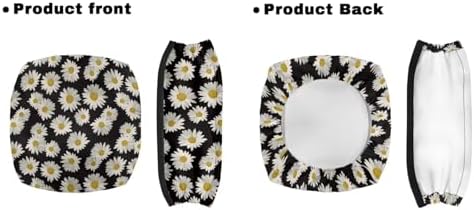 LedBack Rollator Walker Accessories 3 Pack Daisy Rollator Walker Seat and Backrest Rollbar Covers Soft Universal Walkers Seat Covers Organizer Pouch Storage