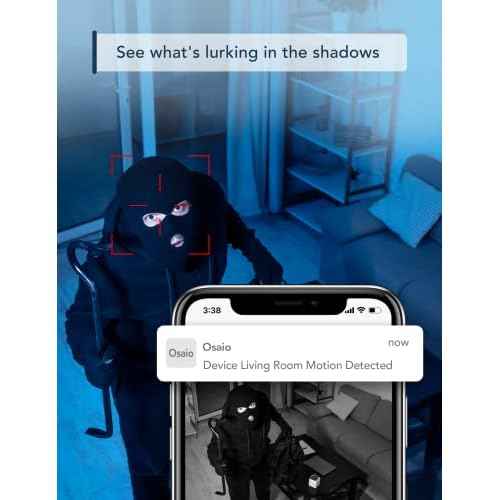 GNCC Indoor Security Camera, 2 Packs 1080PCameras for Home Security Wi-Fi Cameras, Motion/Sound Detection, Night Vision, 2-Way Audio, Real-Time Alert, Cloud & SD Card Storage, 2.4G WiFi Only