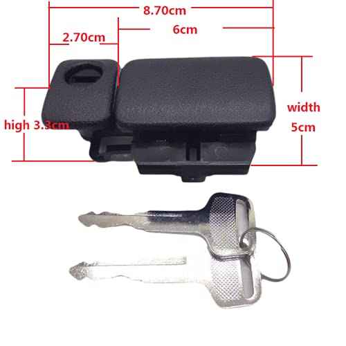 73430-76811-P4Z Universal Replacement Glove Box Compartment Lock Latch Lid Handle With Keys For Jimny / Vitara / Grand Virtara