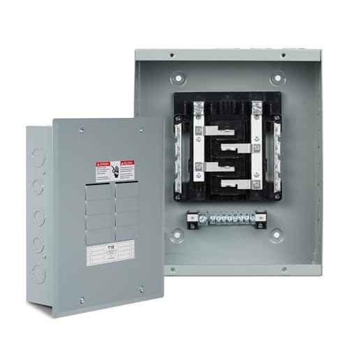 THQL Circuit Breaker?Panels, 8-Space, 125A Circuit Breaker Distribution Box, 120V/240V Circuit Breaker Electrical Enclosure,Indoor Main Lug Load Center