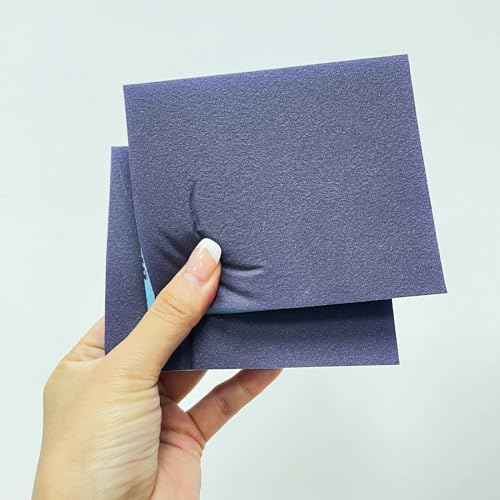 Sanding Sponge, 8 Pieces 320 Grit Sanding Blocks, Reusable and Washable Sand Sponge Kit for Plastic, Wood, Metal, Furniture