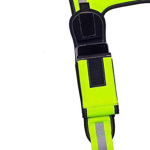 Reflective Tool Belt Suspenders Padded Heavy Duty Work Suspenders for Carpenter Electrician Work