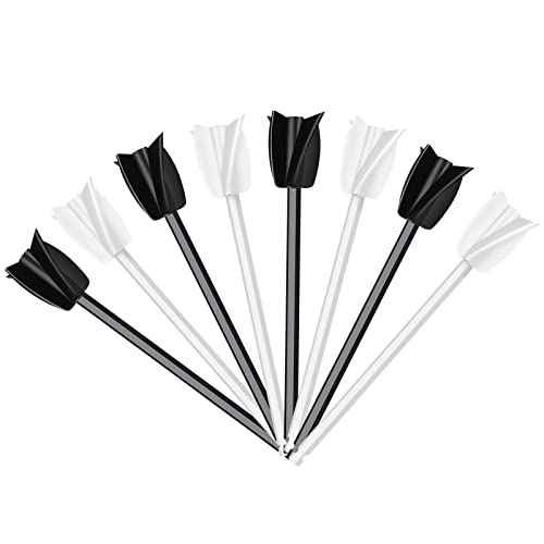 8 Pcs Resin Mixer Paddles for Resin Drill, Epoxy Mixer Attachment for Drill, Paint Mixer/Paint Stirrer for Mixing Resin, Epoxy, Silicone Molds