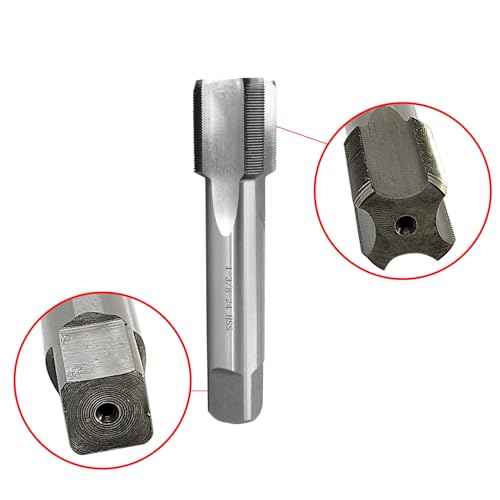 1-3/8"-24 Tap UNS Right Hand Straight Flute Thread Tap Machine Tap Nominal Diameter 1-3/8" Thread Per Inch 24 Fin Thread Tolerance Grade 2B Tapping Thread High Speed Steel HSS