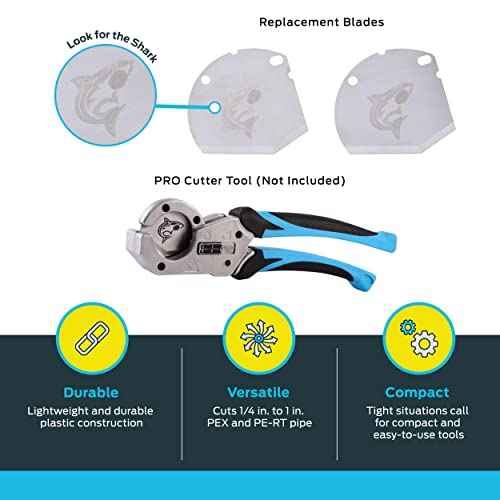 SharkBite Pro Cutter Replacement Blades, Pack of 2, 25882