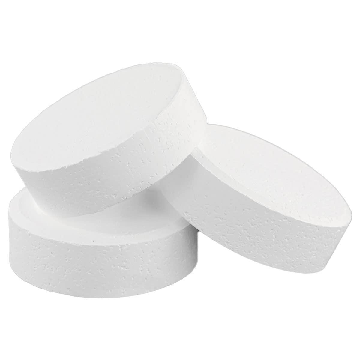 C3... 3" Stabilized Chlorine Tablets for Swimming Pools | Easy to Use | for Above Ground or Inground Pool | Individually Wrapped Chlorinating Tabs | Slow Dissolving | 25 lbs