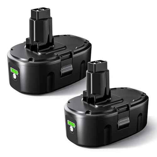 7.0Ah Replacement for Dewalt 18V Battery DC9096 DC9098 DC9099 DW9095 Lithium Battery, Compatible with Dewalt 18 Volt Cordless Power Tools & Charger