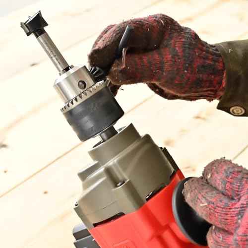Mollom 11/16" (17.5mm) Forstner Drill Bit for Precise Woodworking with Durable YG8 Carbide Thickness of 1.7mm,This Hinge Cutter Tool is Ideal for Hard Wood, Plastic, Plywood