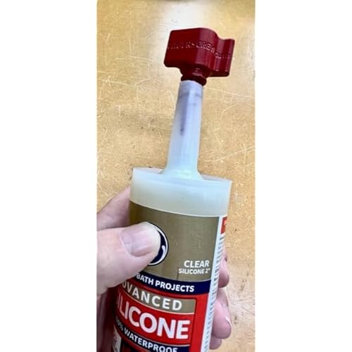 Caulk Tube Sealing Tool ? Screw-On Saver Caps for Caulking Guns, Prevent Drying and Leakage, Reusable Tool Accessory, 5-Pack