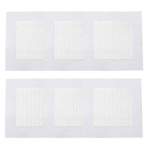 6PCS 4¡± Drywall Repair Kit, Aluminum Wall Patch with Galvanized Plate, Self Adhesive Fiberglass Dry Wall Hole Patches for Drywall Ceiling Sheetrock