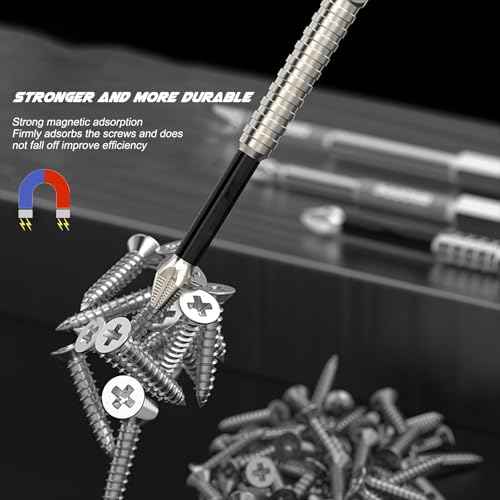 High Magnetic Screw Drill Bit, Strong Magnetic Durability Screwdriver Drill Bit Set, Anti-Slip Drill Bit Set, 25 50 65 70 90 150mm