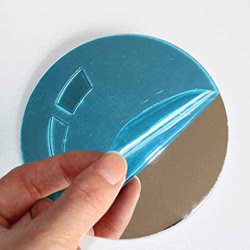 Acrylic Mirror Bubble Circle Wall Sticker Decals DIY Modern Art Mural for Living Room Bedroom Home Decor Wall Decoration Silver