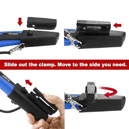 Retractable Utility Knife Box Cutter with Holster & Lanyard - The Ultimate Tool for Precise Cuts, 3 Blade Settings, Ergonomic Design, Left & Right Hand Friendly, Quick Blade Change CT5 (Blue)