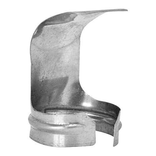 TOPINCN Hot Air Gun Accessories, Heat Gun Nozzles Attachments Stainless Steel Heat Gun Nozzles Kits Soldering Brazing Equipment Silver