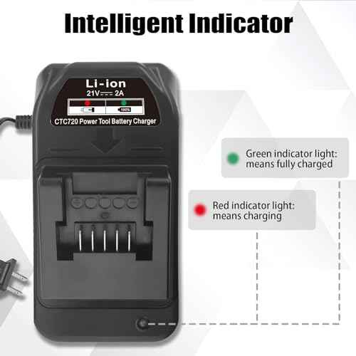 CTC720 Charger Replace for Snap on 18V Charger CTB8185 CTB8187 CT7850 CDR7850H CTL7850 CTB7185 Tool Battery Li-ion