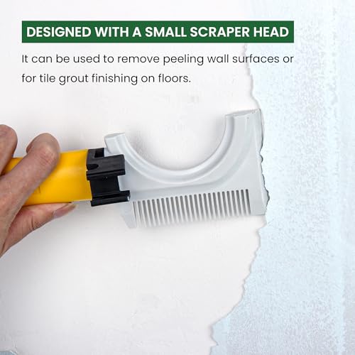 VOOMEY 7-in-1 Paint Brush Comb, Paint Roller Cleaner, Paint Brush Cleaner Tool,Paint Can Opener,Scraper Design