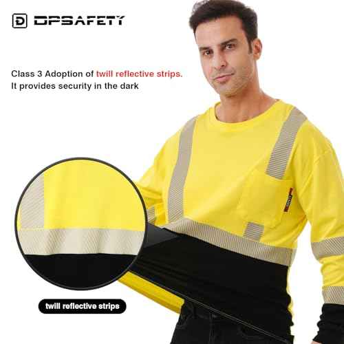 FR Shirt 6 oz Hi Vis Fire Resistant Flame Resistant Shirts for Men,Welding Shirt Cotton CAT2 Long-Sleeved Shirts