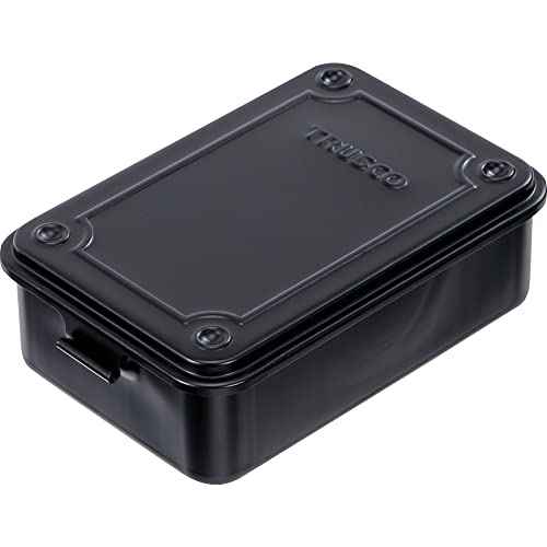 TRUSCO T-150MBK Trunk Tool Box, 6.1 x 41.3 x 2.0 inches (154 x 105 x 52 mm), Matte Black