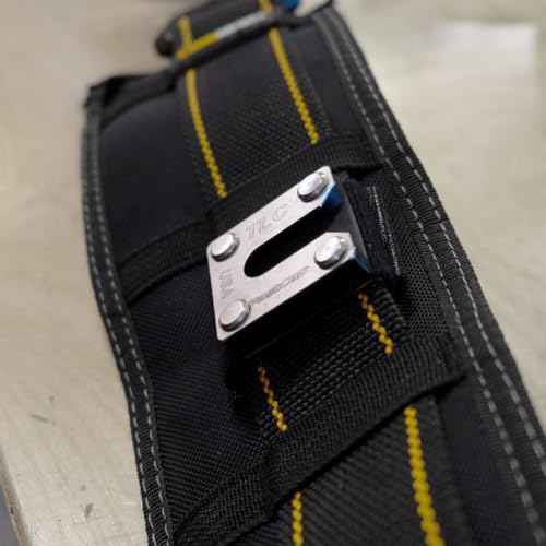 FastCap Tool Clip for Work Belt TLC Set for Construction Work - Includes Cam Insert, Belt Clip, Velcro Strap - 03123