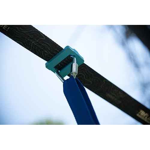 Trelines Swingset Gymnastics Kit 36' - Create an Affordable Swing Set, Slackline & Gymnastics Line - 2 Swings, Double Trapeze bar, 2 Ninja Tree Gym Rings - for Boys and Girls 3+ Holds 500 lbs+