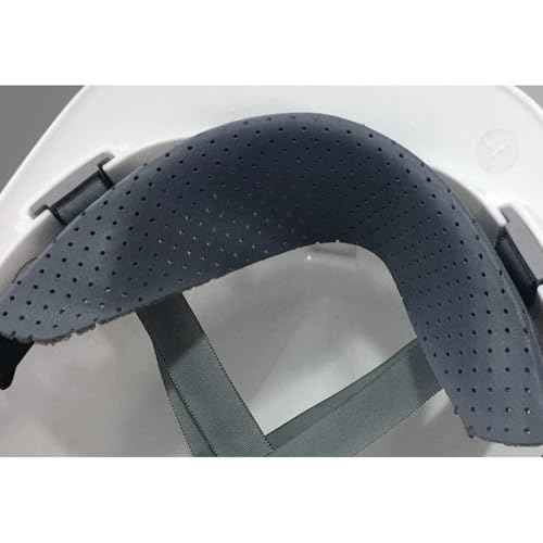MSA 10153518 Moisture Wicking Pad - Polyester Sweatband for Use with Fas-Trac III Hard Hat Suspensions, Blue/Gray Color, Pack of 10, Durable & Washable Safety Helmet Accessory