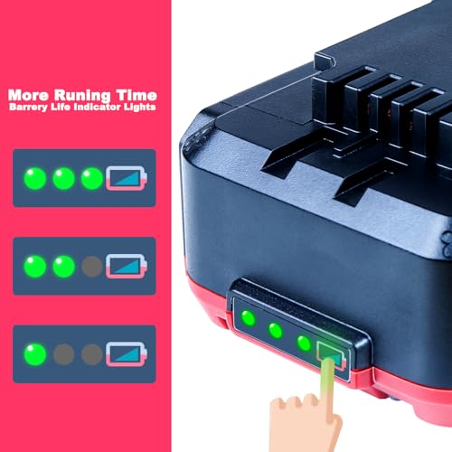 DTK Replacement for Bauer 20V Battery 2.5Ah Lithium-Ion Compatible with 20V Bauer Cordless Tools