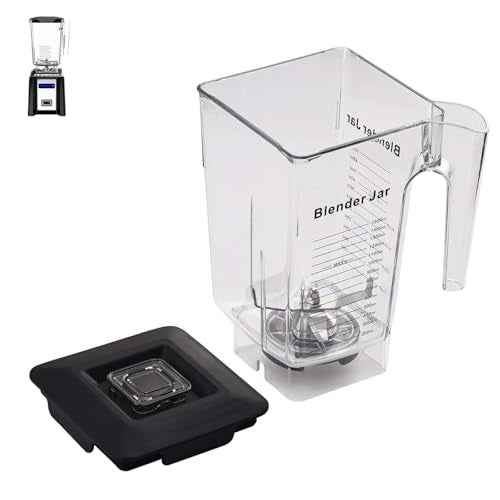 90oz WildSide+ Jar for Blendtec, replace 570 575 625 650 725 759 800 825 885 etc, wide compatible with Classic/Designer/Professional/Commercial Series Container Pitcher Cup
