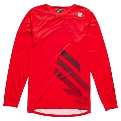 Troy Lee Designs - Skyline LS Jersey; SRAM Eagle ONE Fiery RED 2X