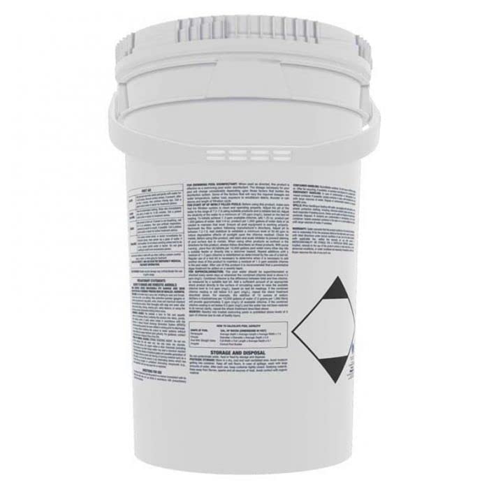 Doheny’s 3-Inch Stabilized Chlorine Tablets for Sanitizing Swimming Pools | 99% Pure Tri-Chlor, 90% Available Chlorine | Long-Lasting, UV-Protected, Slow-Dissolving | Individually Wrapped 50lb Bucket