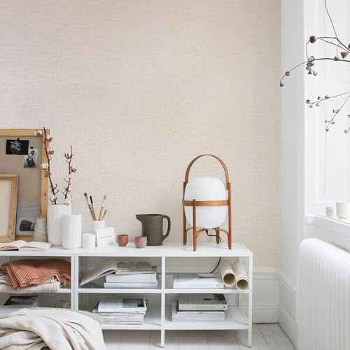 Khaki Grasscloth Peel and Stick Wallpaper 15.7"x118" Modern Textured Contact Paper Faux Linen Removable Self Adhesive Vinyl Wallpaper for Bedroom Kitchen Cabinets