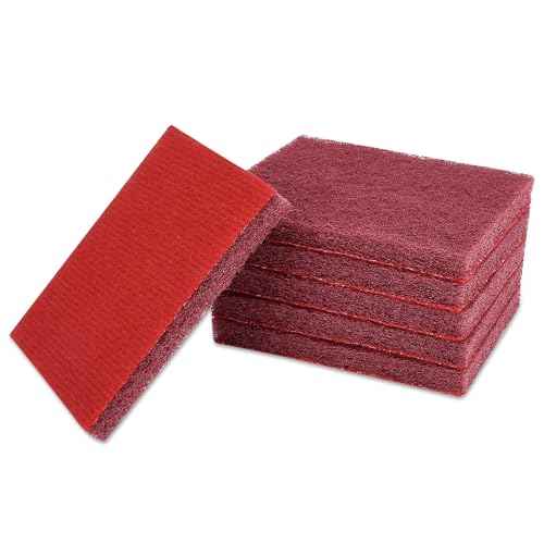 Hand Pads 7447 Industrial Scuff Pad Automotive Reusable Household Abrasive Hand Pads Heavy Duty Scrub Pad Scuffing Scouring Sanding Surface Preparation of Woodworking 4¡¯¡¯x3¡¯¡¯