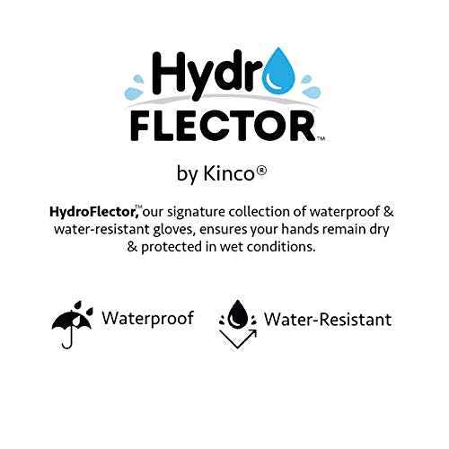 Kinco - Hydroflector Unlined Buffalo Leather Work Gloves, (387P)