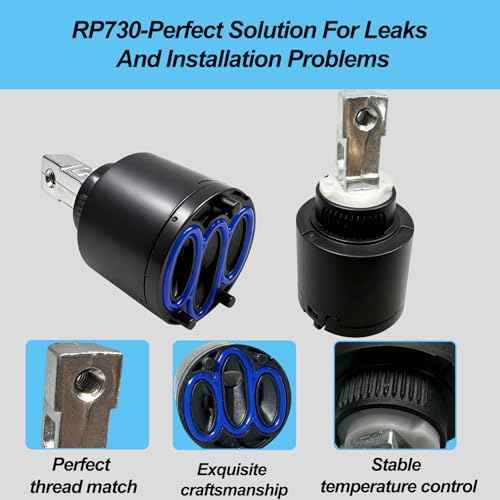RP73000 Faucet Cartridge for Delta Kitchen/Bathroom Faucet Cartridges Parts, for Delta Plumbing Replacement Part, Faucet Cartridges Valve Repair Kit,Easy DlY Installation £¨Screws Not Included£©