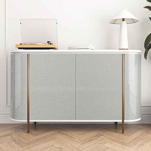 Glossy Grey Contact Paper for Cabinets Desk Liners Peel and Stick Countertops Shiny Grey Wallpaper Self Adhesive Glitter Contact Paper Waterproof Wallpaper for Bathroom Walls Vinyl Film