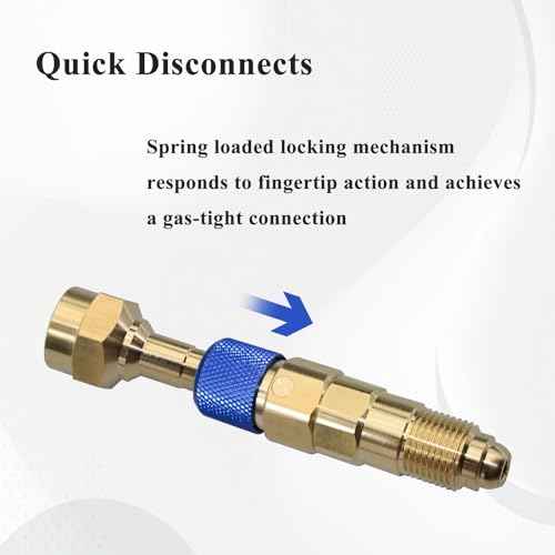 2Set QDB33 Argon Inert Gas Regulator, Quick Connect and Disconnect to Inert Gas Hose