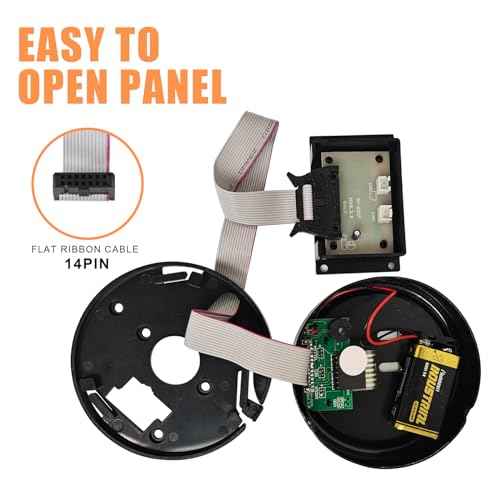 Replacement Fireproof Keypad with Solenoid Lock, Programmable Electronic Keypad.