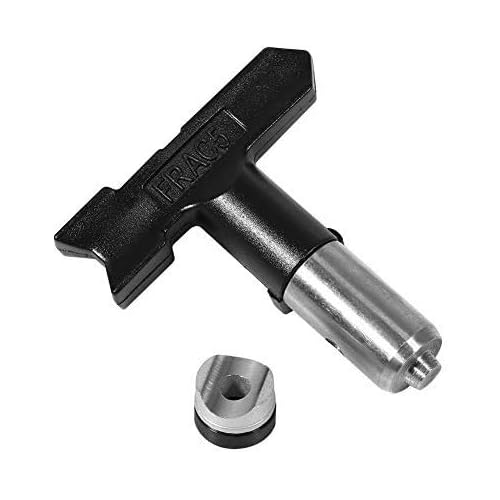Zerodis Black Airless Spray Gun Tips Reversible Tungsten Steel Paint Sprayer Nozzle Accessoies(217)