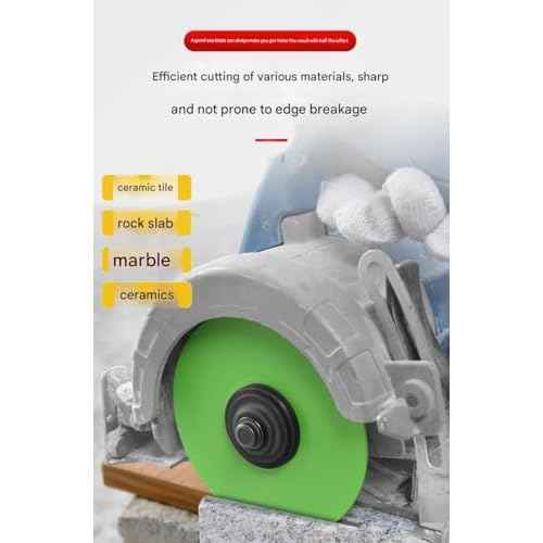 6PCS 115 * 22.23MM Rock Slab Grinding Disc,Discos para Cortar Ceramica,Diamond,Marble,Tile, Glass Cutting Disc (6)